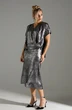 Костюм с юбкой 094 серый шиммер LM (Лаборатория моды) фото 3
