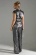 Костюм брючный 126048 серый шиммер  LM (Лаборатория моды) фото 2
