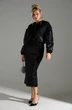 Костюм с юбкой 168042 черный LM (Лаборатория моды)