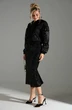Костюм с юбкой 168042 черный LM (Лаборатория моды) фото 3