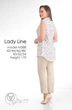 Блузка 388 Lady Line
