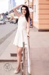Платье 423 молочный Lady Line
