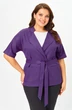 Костюм брючный 1403-10 черный с фиолетовым Lady Style Classic фото 4