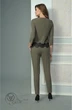 Костюм брючный 1438 оливка Lady Style Classic