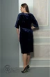 Платье 1467 синий Lady Style Classic
