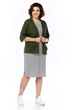 Костюм с платьем 1572-1 Lady Style Classic