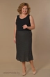 Комплект с платьем 1640 черный+бежевый Lady Style Classic