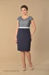 Комплект с патьем 1646 синий+белый Lady Style Classic фото 2