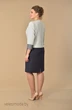 Комплект с патьем 1646 синий+белый Lady Style Classic фото 3