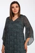 Костюм с платьем 1802-2 черный+зеленый Lady Style Classic фото 3