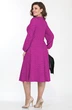Костюм с платьем 2256-4 черный + фуксия Lady Style Classic