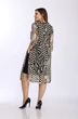 Платье 2429-7 бежевый с черным Lady Style Classic фото 2