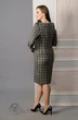 Платье 432 клетка Lady Style Classic