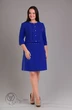 Костюм с юбкой 840 василек Lady Style Classic