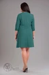 Костюм с юбкой 840 зеленый Lady Style Classic