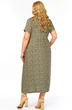 Платье 2682 мятный принт LadyThreeStars фото 2
