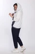 *Спортивный костюм 2747 белый + синий Ladysecret