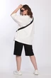 Костюм с шортами 2760 белый + черный Ladysecret