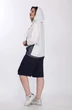 Костюм с шортами 2761 белый + синий Ladysecret