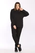 Спортивный костюм 2786 розовый + черный Ladysecret
