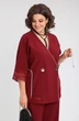 Костюм брючный 2960 бордовый Ladysecret