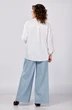 Костюм брючный 2993 белый + голубой Ladysecret фото 5