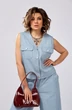 Костюм брючный 2993 белый + голубой Ladysecret фото 3