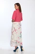 Костюм с платьем 3680 малиновый Ladysecret