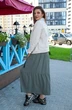 Костюм с платьем 3681 хаки + бежевый Ladysecret