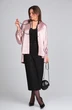 Костюм с платьем 3716 черный + розовый перламутр Ladysecret