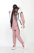 Спортивный костюм 4001 белый + розовый Ladysecret фото 2
