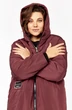 Пальто 5018-1 бордовый Ladysecret фото 5