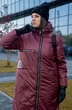 Пальто 5018-1 винный Ladysecret