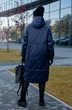 Пальто 5018-1 синий Ladysecret