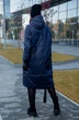 Пальто 5018-1 синий Ladysecret