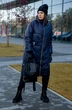 Пальто 5018-1 синий Ladysecret