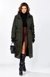 Пальто 8295 хаки Ladysecret