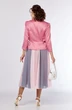 Костюм с юбкой 1651 розовый + серый Ladysecret фото 2