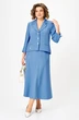 Костюм с юбкой 25106 голубой Ladysecret фото 3