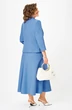 Костюм с юбкой 25106 голубой Ladysecret фото 2
