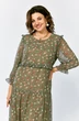 Платье 25301 хаки + цветы Ladysecret фото 5