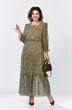 Платье 25301 хаки + цветы Ladysecret фото 4