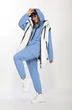 Спортивный костюм 4001 белый+голубой Ladysecret