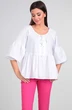 Блузка 11320 белый LeNata фото 3 Блузка 11320 белый LeNata фото 3