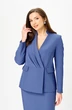 Костюм с юбкой 20303 темно-голубой LeNata фото 4