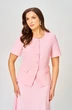 Костюм с юбкой 20505 розовый LeNata фото 3