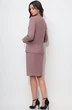 Костюм с юбкой 21287 пыльно-розовый LeNata