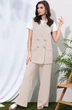 Костюм брючный 31253 бежевый LeNata