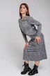 Костюм с юбкой 001 серый LegendStyle