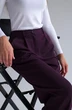 Брюки 019 баклажан LegendStyle
